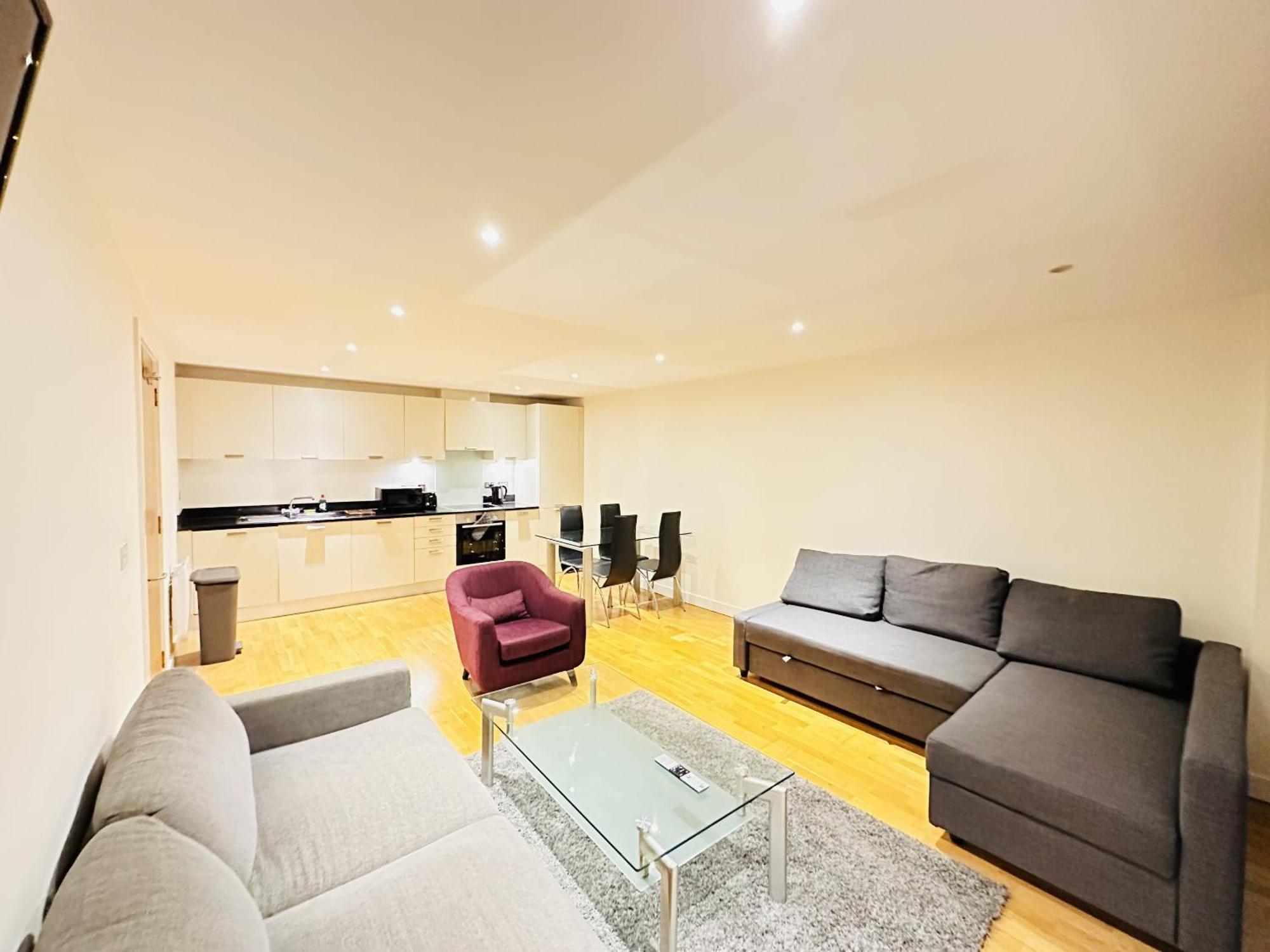 Cosy Modern Tower Bridge Apartment 런던 객실 사진